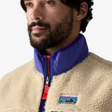 Patagonia Classic Retro-X Fleece Vest (Men's) - Dark Natural - Beige - Cream - Blue - Red