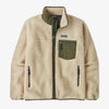 Patagonia Classic Retro-X Fleece Jacket (Men's) - Dark Natural w/Basin Green