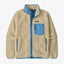 Patagonia Classic Retro-X Fleece Jacket (Men's) - Dark Natural w/Shore Blue
