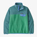 Patagonia Lightweight Synchilla® Snap-T® Fleece Pullover (Women's) - Heartleaf Green - Find Your Feet Australia Hobart Launceston Tasmania