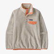 Patagonia Lightweight Synchilla® Snap-T® Fleece Pullover (Women's) - Oatmeal Heather w/Heirloom Peach - Find Your Feet Australia Hobart Launceston Tasmania