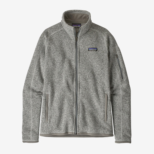 Patagonia Better Sweater Jacket (Women's) - Find Your Feet Australia Hobart Launceston Tasmania - Birch White