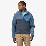 Patagonia Light Weight Synch Snap-T P/O (Men's) - Smoulder Blue - Find Your Feet Australia Hobart Launceston Tasmania