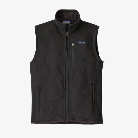 Patagonia Better Sweater Vest (Men's) - Black - Find Your Feet Australia Hobart Launceston Tasmania