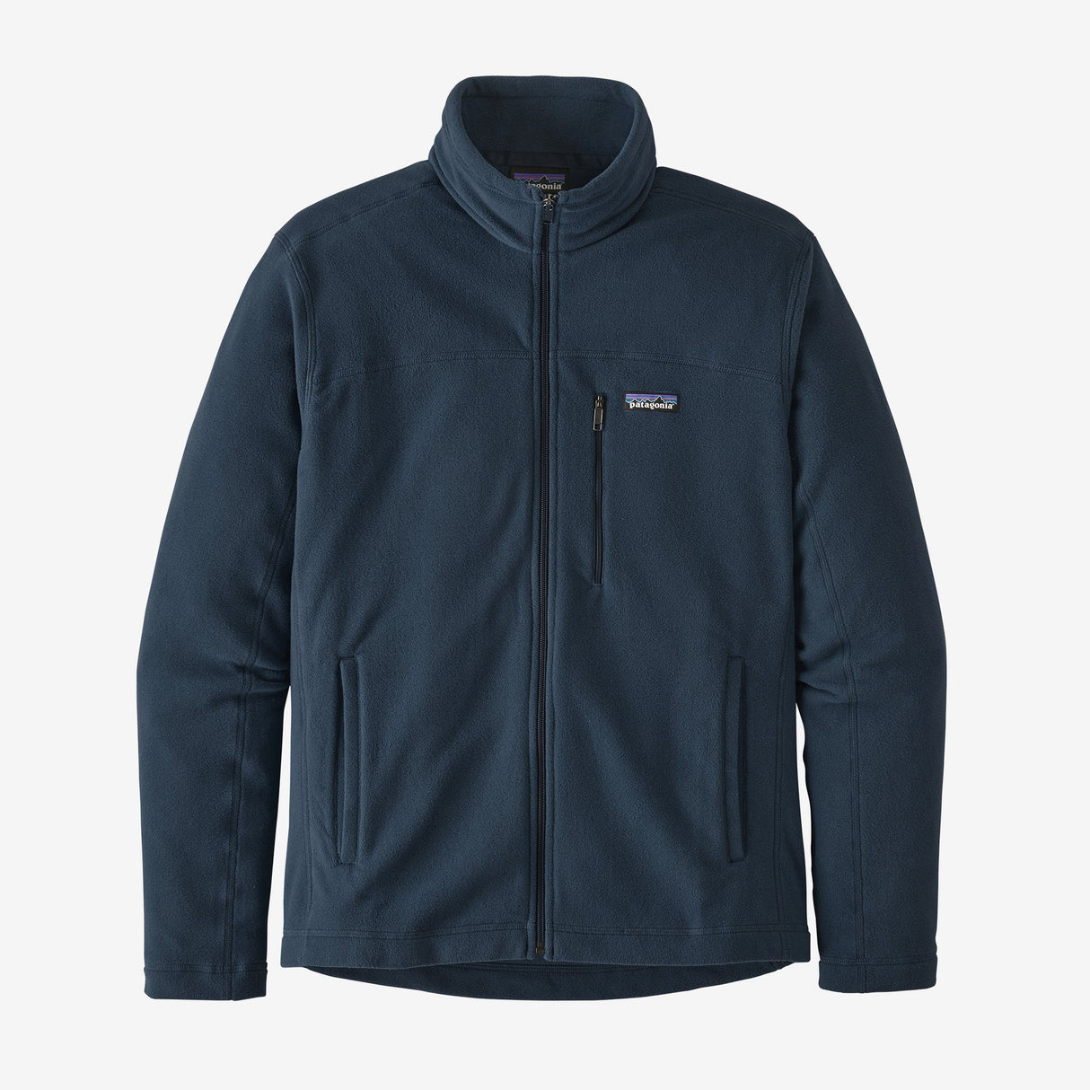 Patagonia Micro D Fleece Jacket (Men's) - New Navy - Navy Blue