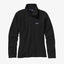 Patagonia Micro D® 1/4-Zip Fleece (Women's) - Black - Find Your Feet Australia Hobart Launceston Tasmania