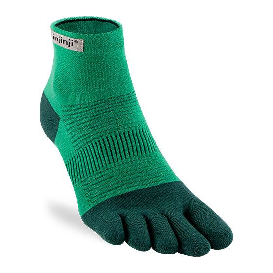 Injinji Run Lightweight Mini-Crew (Unisex) - Fern - Find Your Feet Australia Hobart Launceston Tasmania