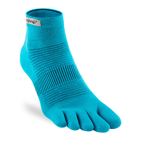 Injinji Run Lightweight Mini-Crew (Unisex) - Pacific Blue - Find Your Feet Australia Hobart Launceston Tasmania