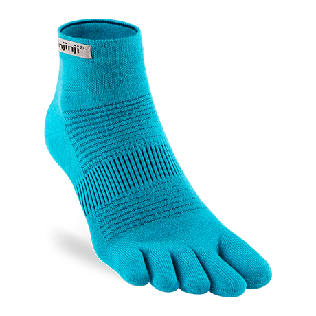 Injinji Run Lightweight Mini-Crew (Unisex) - Pacific Blue - Find Your Feet Australia Hobart Launceston Tasmania