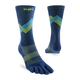  - Injinji Run Lightweight Crew Toesocks (Unisex) - Glow