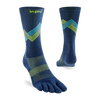  - Injinji Run Lightweight Crew Toesocks (Unisex) - Glow