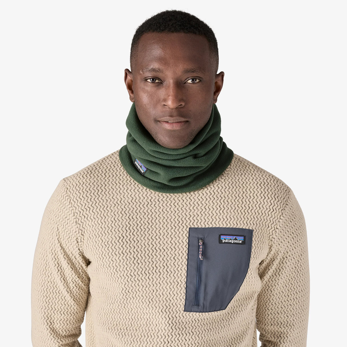 Patagonia Micro D Fleece Gaiter - Torrey Pine Green - Find Your Feet Australia Hobart Launceston Tasmania