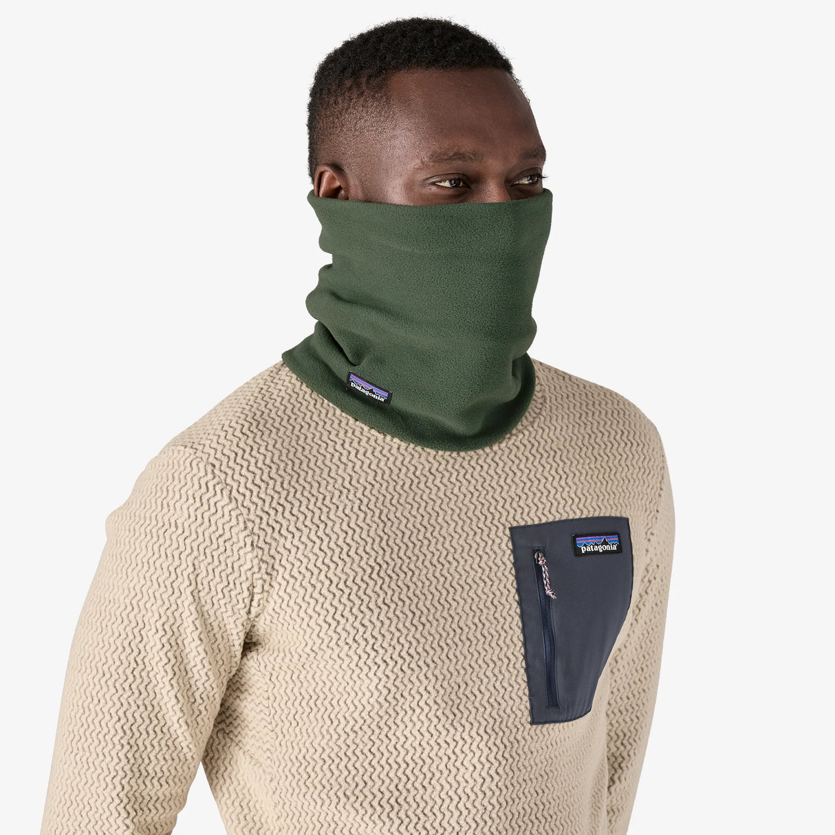 Patagonia Micro D Fleece Gaiter - Torrey Pine Green - Find Your Feet Australia Hobart Launceston Tasmania