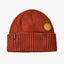 Patagonia Brodeo Beanie (Unisex) - Spirit Sun: Burnished Red - Find Your Feet Australia Hobart Launceston Tasmania