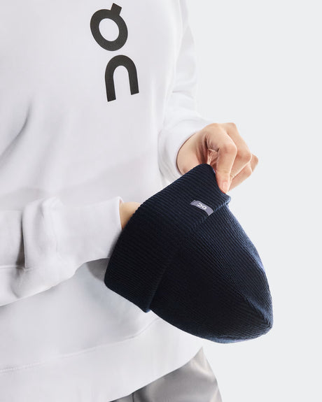 On Merino Beanie - Midnight - Find Your Feet Australia Hobart Launceston Tasmania