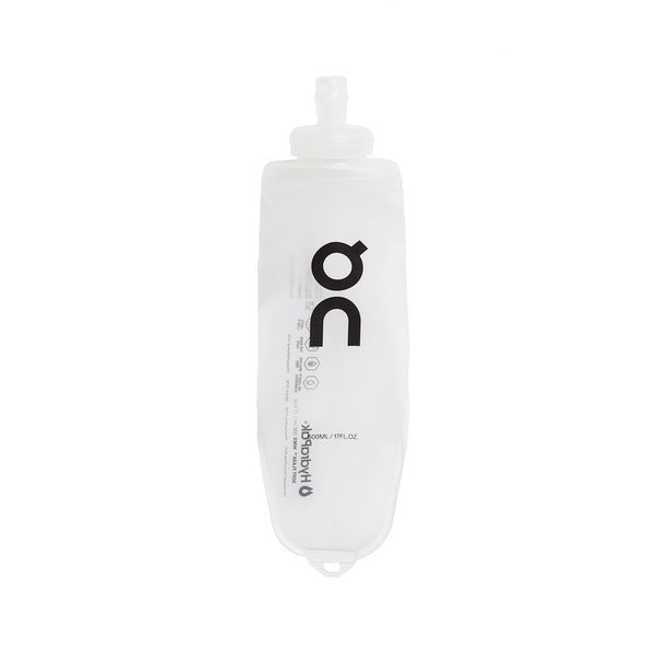 On Soft Flask 500ml - Translucent/Black - Find Your Feet Australia Hobart Launceston Tasmania