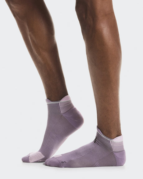On Performance Run Sock Low (Unisex) - Dewberry/Sakura - Purple