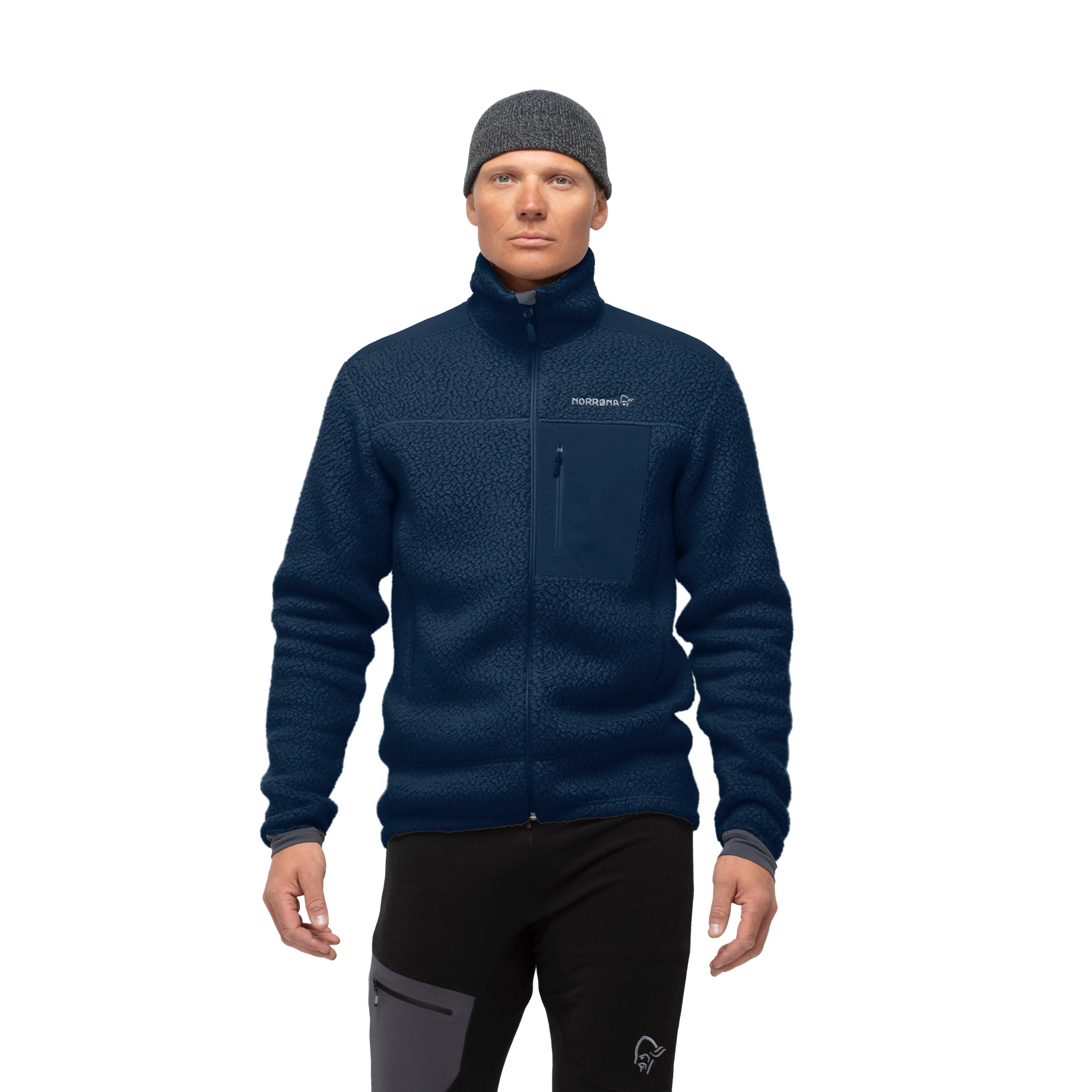 Norrøna Trollveggen Thermal Pro Jacket (Men's) - Indigo Night/Indigo Night - Find Your Feet Australia Hobart Launceston Tasmania