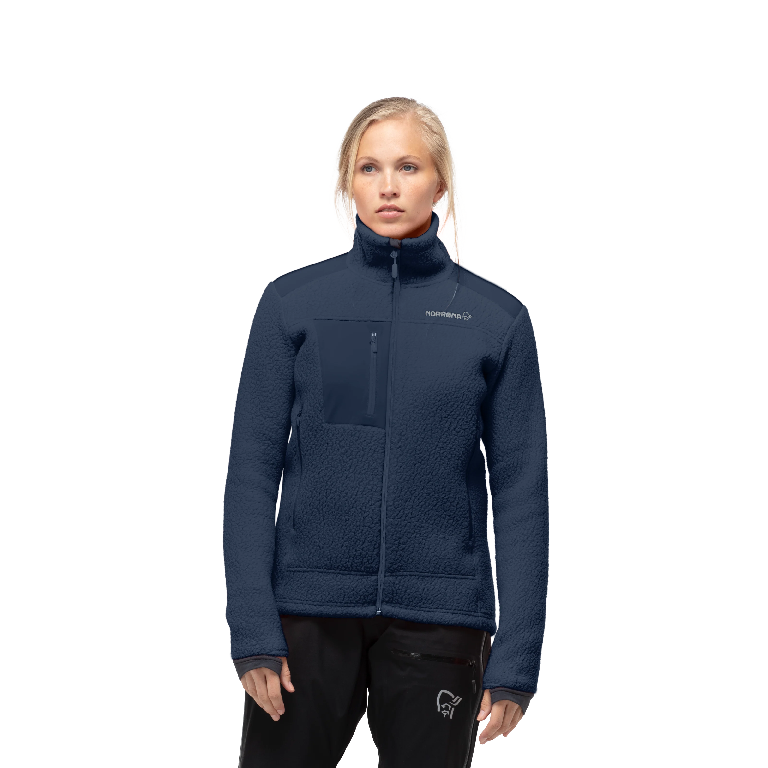 Norrøna Trollveggen Thermal Pro Jacket (Women's) - Indigo Night - Find Your Feet Australia Hobart Launceston Tasmania