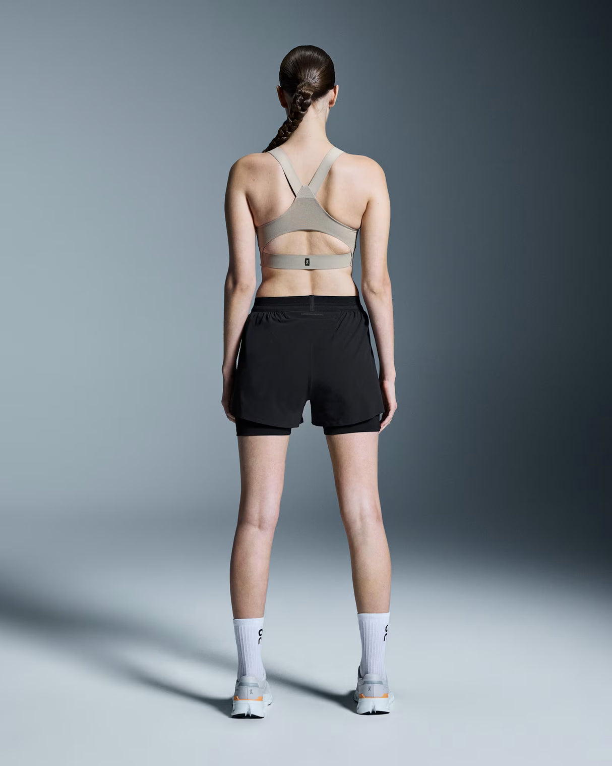 On 3" Performance 2/1 Shorts (Women's) - Black - Find Your Feet Australia Hobart Launceston Tasmania