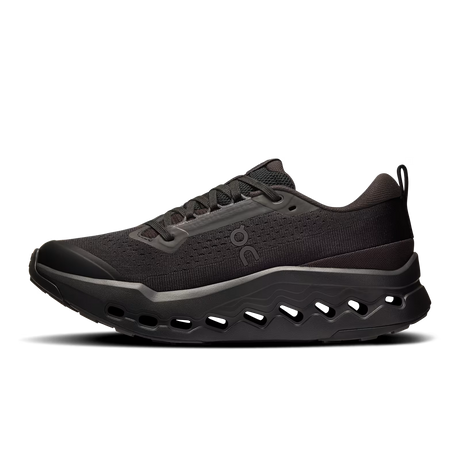 On Cloudsurfer Trail 2 Shoes (Women's) - Black/Black