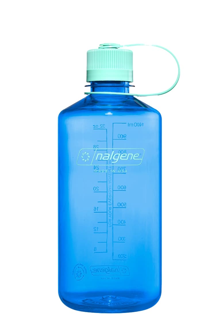 Nalgene Sustain Narrow Mouth 1L Bottle - Cornflower Blue - Find Your Feet Australia Hobart Launceston Tasmania