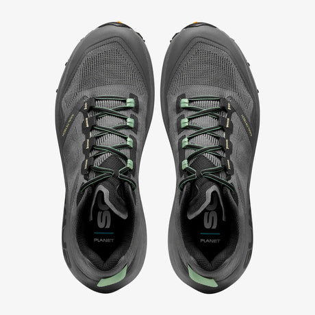  - SCARPA Spin Planet Shoes (Men's) - Anthracite/Frosty Green