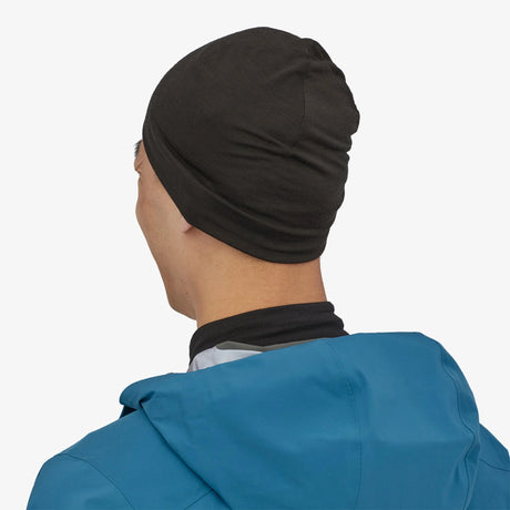 Patagonia Overlook Merino Wool Liner Beanie - Black