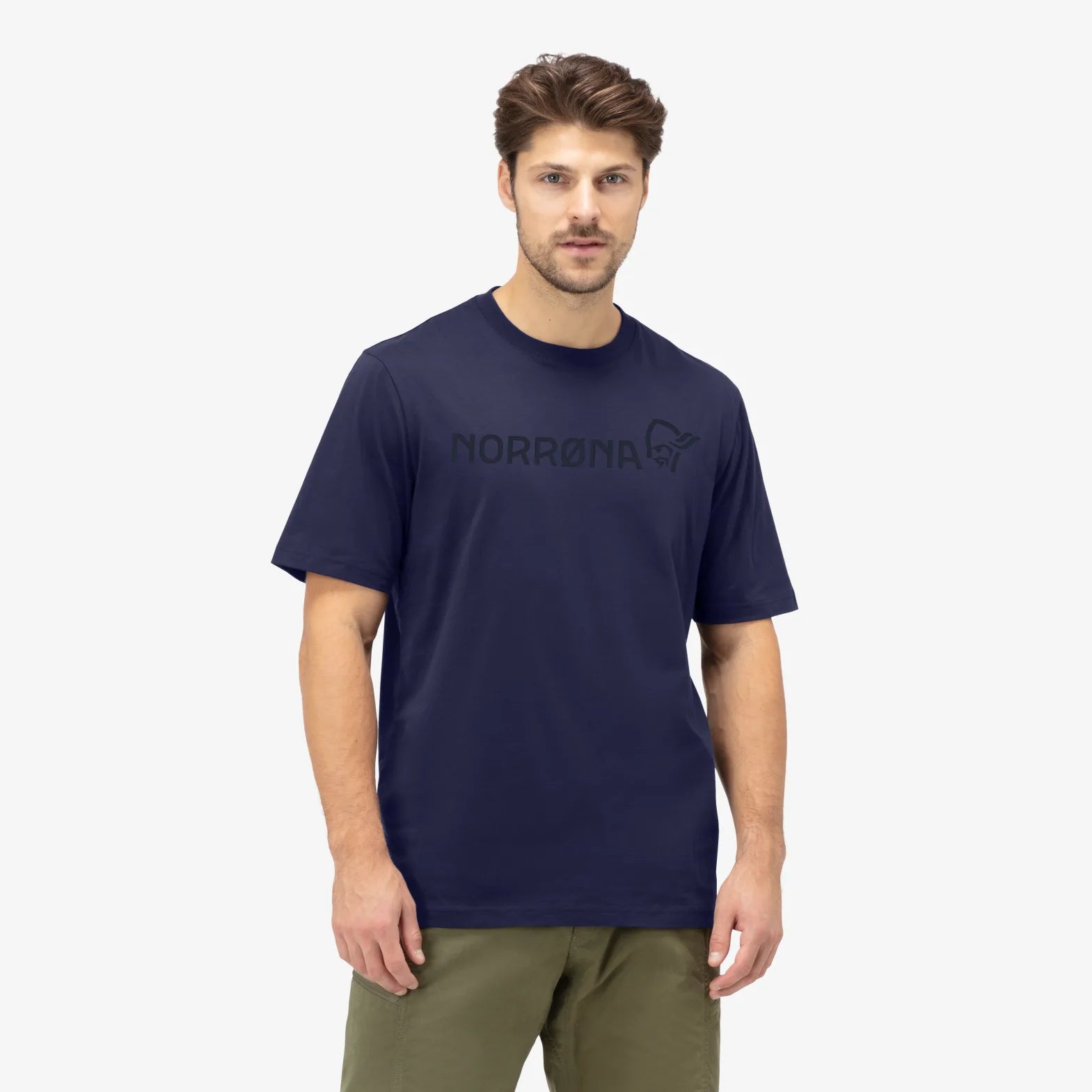 Norrøna /29 Cotton Viking T-Shirt (Men's)- Indigo Night - Find Your Feet Australia Hobart Launceston Tasmania