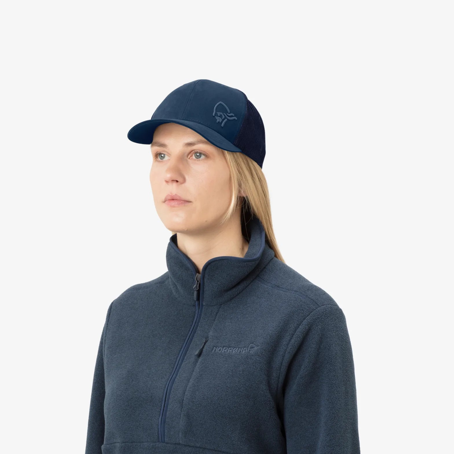 Norrøna /29 Trucker Mesh Snap Back Cap (Unisex) - Indigo Night - Find Your Feet Australia Hobart Launceston Tasmania