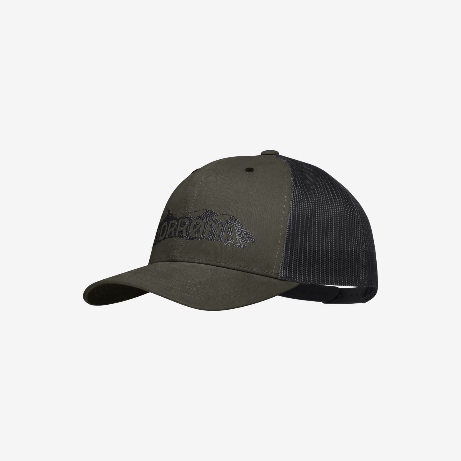 Norrøna /29 Trucker Mesh Snap Back Cap (Unisex) - Olive Night/Cavier - Find Your Feet Australia Hobart Launceston Tasmania