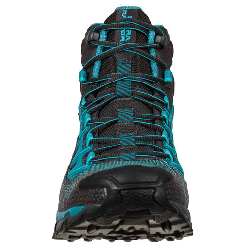 La Sportiva Ultra Raptor II GTX Mid Hiking Boot (Women's) Carbon/Topaz - Wide - Find Your Feet Australia Hobart Launceston Tasmania