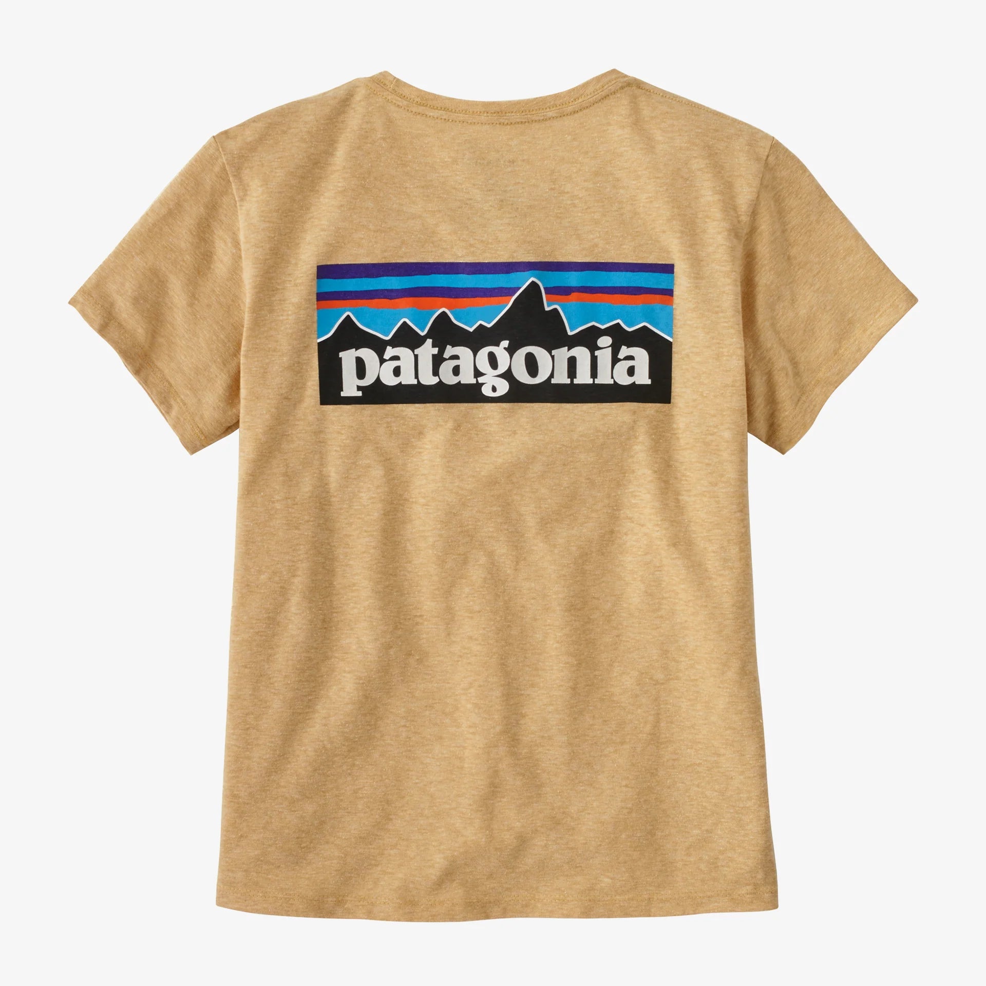 Patagonia P-6 Logo Responsibili-Tee (Women's) - Beeswax Tan - Find Your Feet Australia Hobart Launceston Tasmania