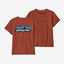 Patagonia P-6 Logo Responsibili-Tee (Women's) - Find Your Feet Australia Hobart Launceston Tasmania - Quartz Coral