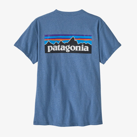 Patagonia P-6 Logo Responsibili-Tee (Women's) - Shore Blue