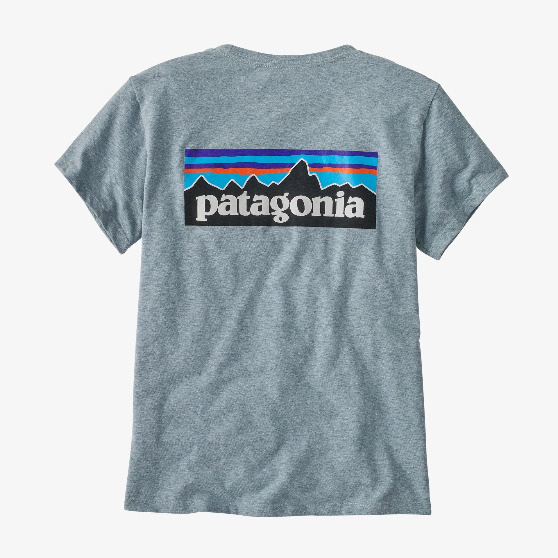 Patagonia P-6 Logo Responsibili-Tee (Women's) - Thermal Blue - Find Your Feet Australia Hobart Launceston Tasmania