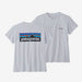 Patagonia P-6 Logo Responsibili-Tee (Women's) - Find Your Feet Australia Hobart Launceston Tasmania - White