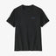Patagonia Fitz Roy Icon Responsibili-Tee (Unisex) - Ink Black - Find Your Feet Australia Hobart Launceston Tasmania