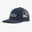 Patagonia P-6 Logo LoPro Trucker Hat - New Navy - Find Your Feet Australia Hobart Launceston Tasmania