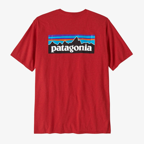 Patagonia P-6 Logo Responsibili-Tee (Men's) - Amanita Red