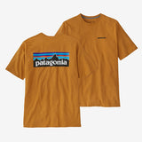 Patagonia P-6 Logo Responsibili-Tee (Men's) Dried Mango - Find Your Feet Australia Hobart Launceston Tasmania