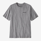 Patagonia P-6 Logo Responsibili-Tee (Men's) - Gravel Heather - Grey