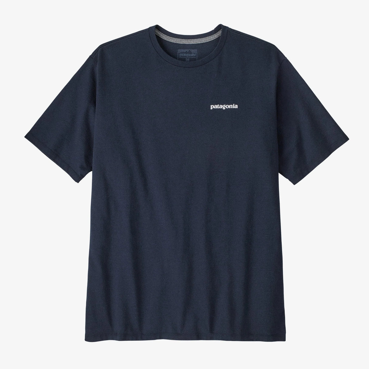 Patagonia P-6 Logo Responsibili-Tee (Men's) - New Navy - Navy Blue