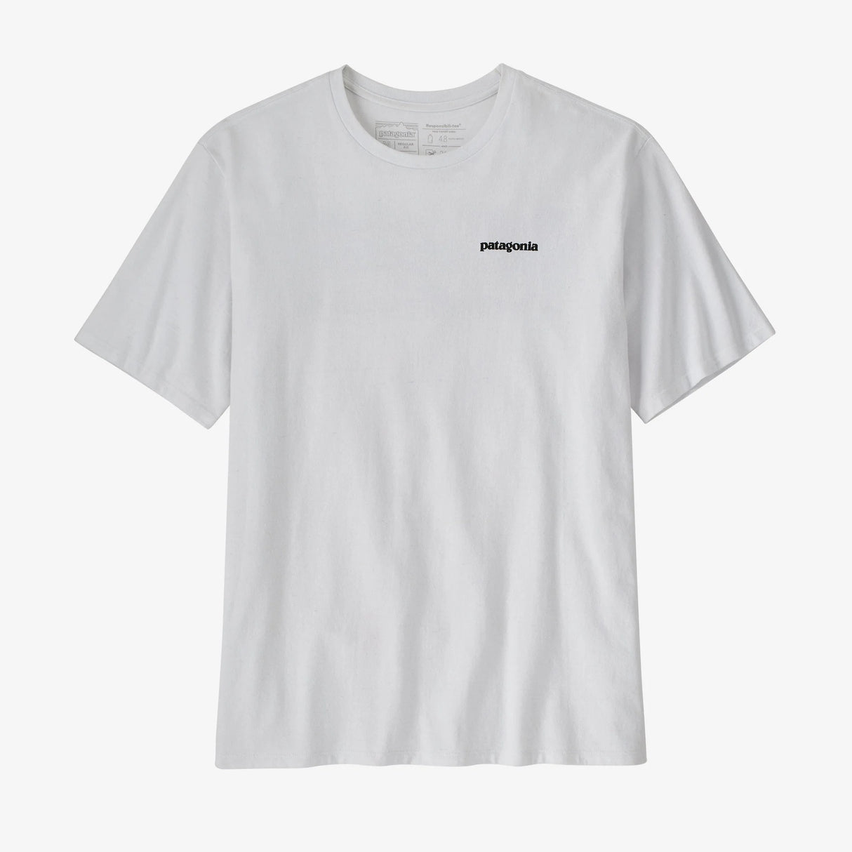 Patagonia P-6 Logo Responsibili-Tee (Men's) - White