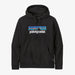 Patagonia P-6 Logo Uprisal Hoody (Men's) - Black - Find Your Feet Australia Hobart Launceston Tasmania