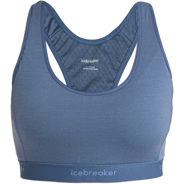 Icebreaker Merino 125 Zoneknit Racerback Bra (Women's) - Black - Find Your Feet Australia Hobart Launceston Tasmania