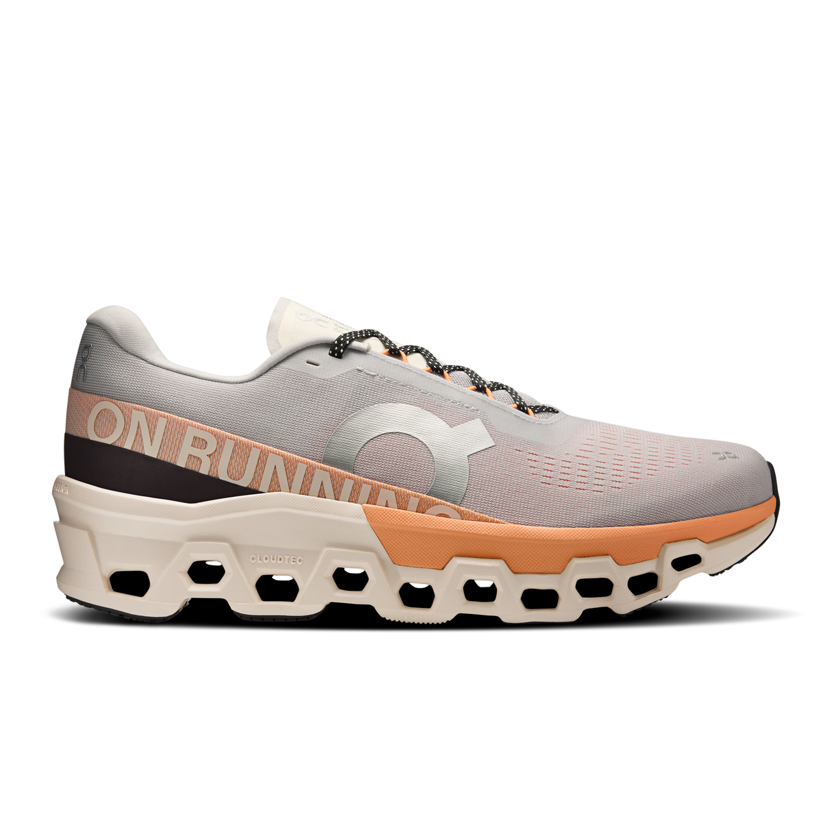 On Cloudmonster 2 Shoe (Men's) - Glacier/Tangerine - Find Your Feet Australia Hobart Launceston Tasmania