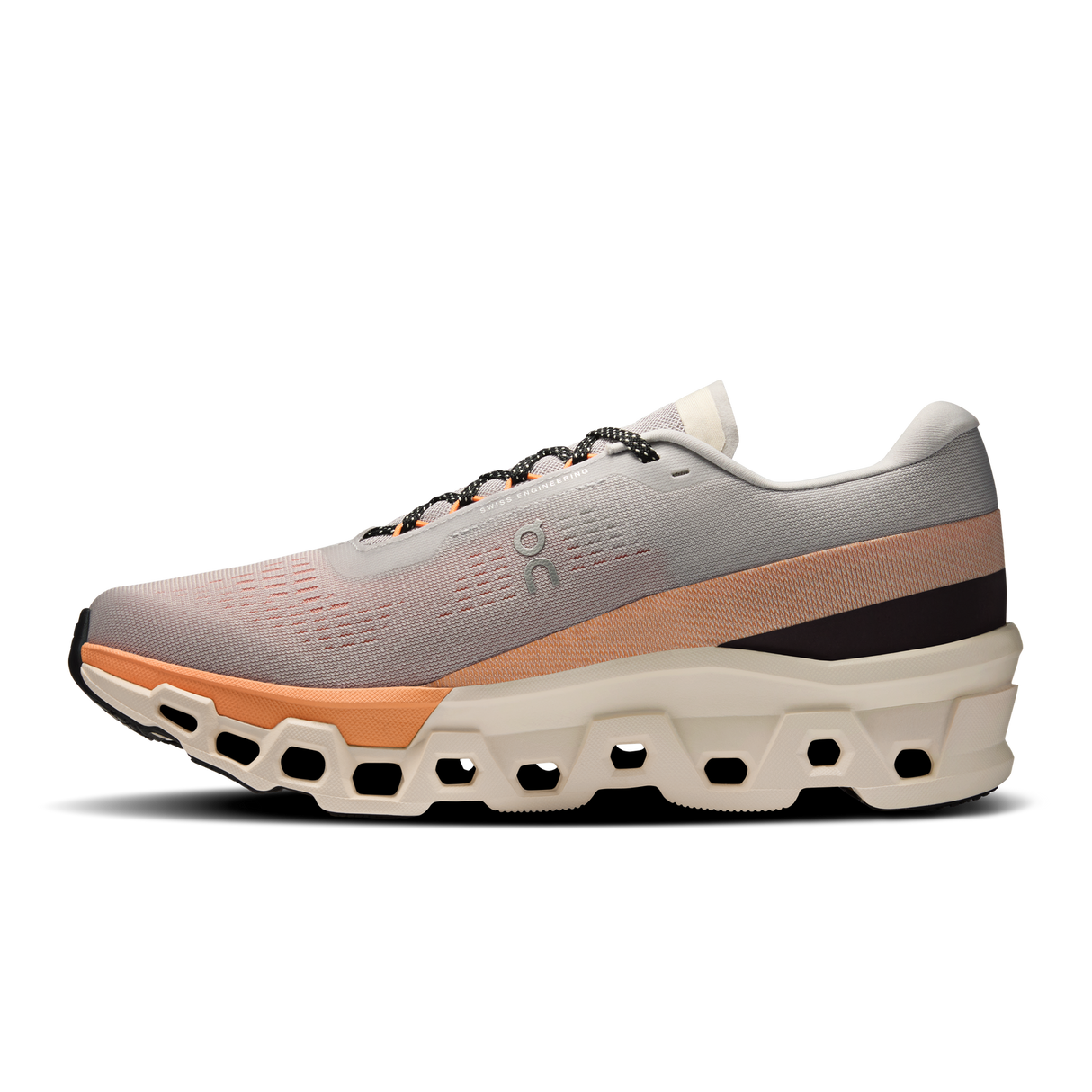 On Cloudmonster 2 Shoe (Men's) - Glacier/Tangerine - Find Your Feet Australia Hobart Launceston Tasmania