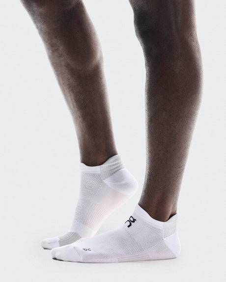 On Performance Run Sock Low (Unisex) - White/Glacier