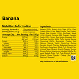 Radix Nutrition Breakfasts v9 Plant Based - 400kcal - Banana - Find Your Feet Australia Hobart Launceston Tasmania